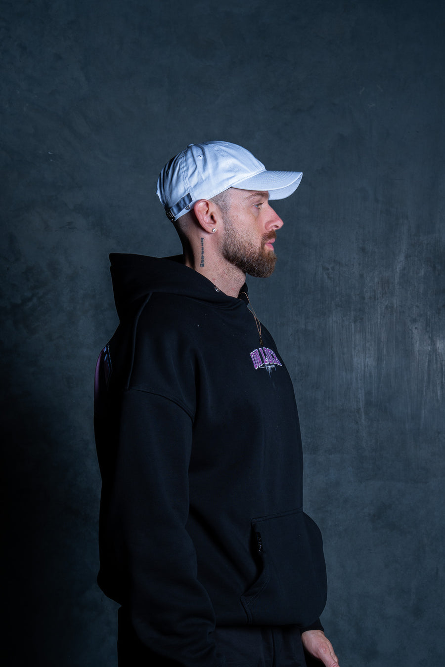 INITIAL STRAP BACK - WHITE