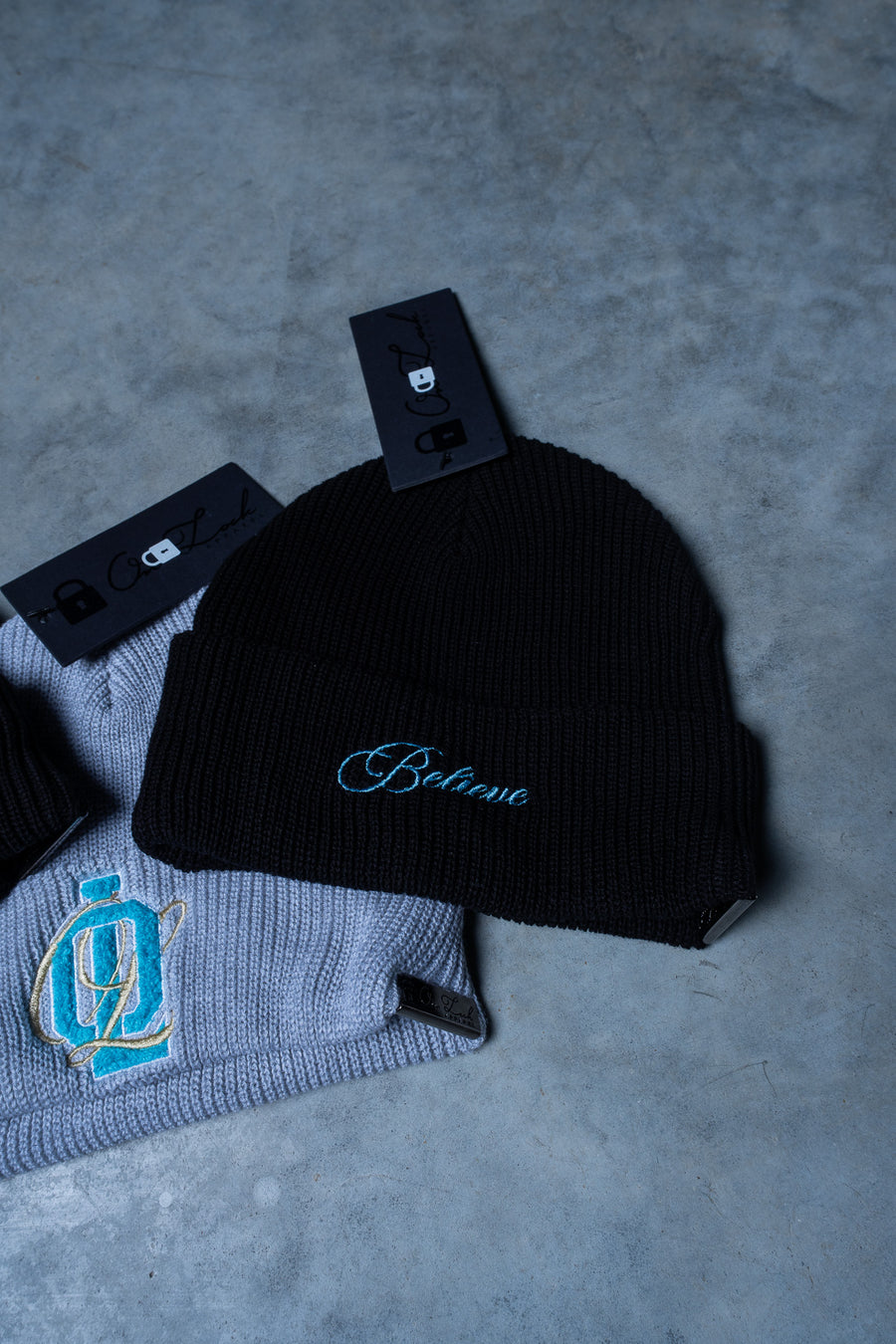 BELIEVE BEANIE - BLACK