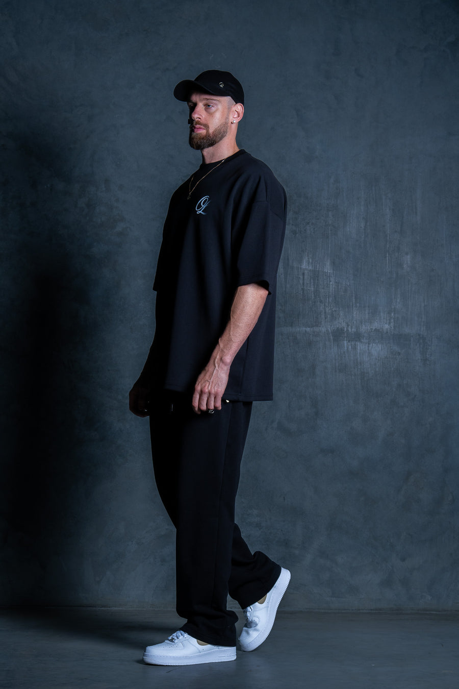 CONSISTENCY TEE - PITCH BLACK