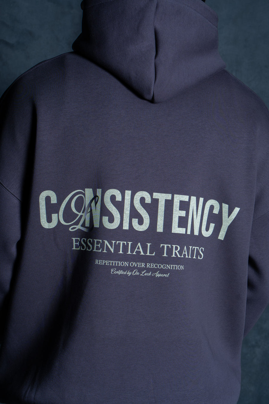CONSISTENCY HOODIE - CHARCOAL