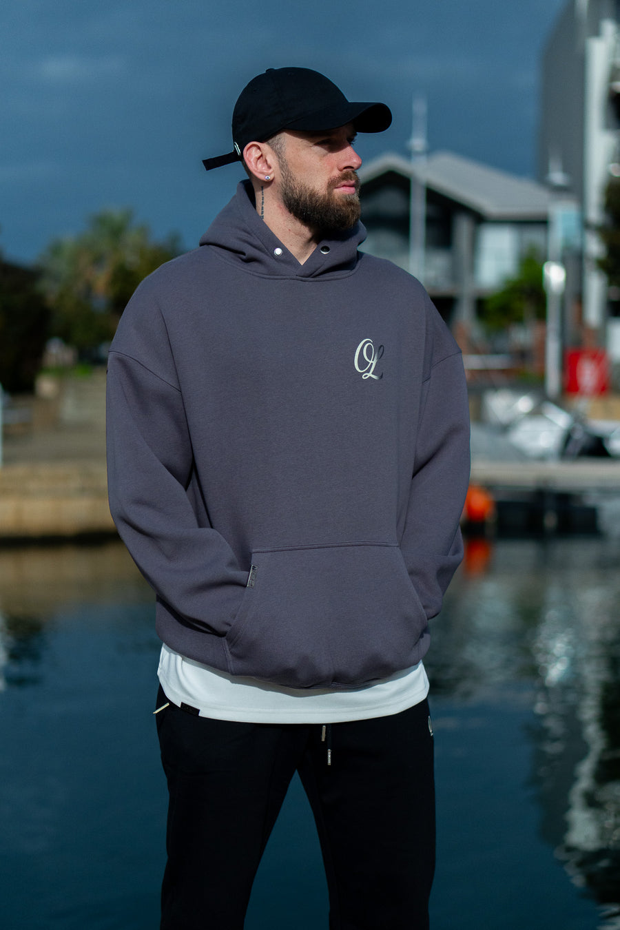CONSISTENCY HOODIE - CHARCOAL