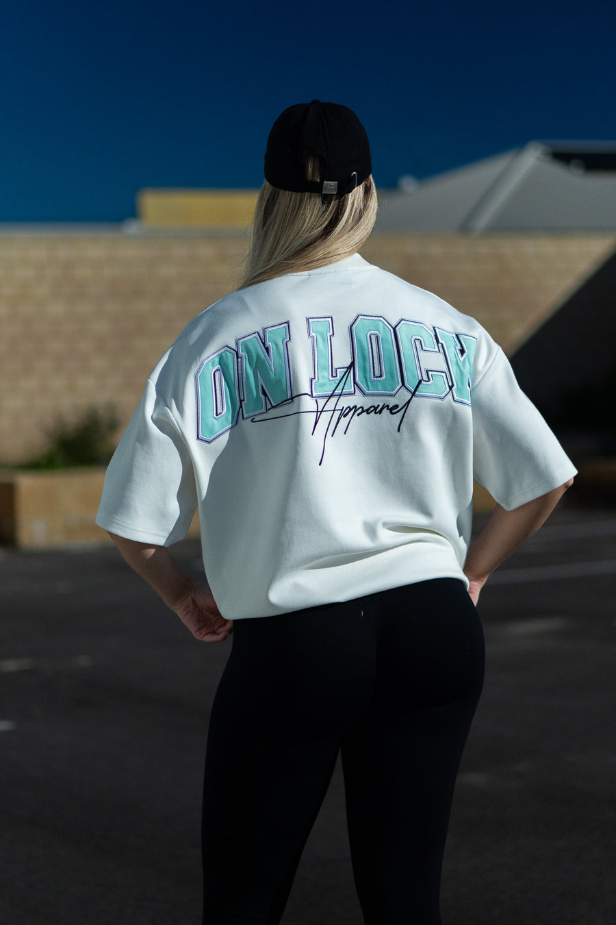 MONOLITH TEE - SOFT WHITE FT. TIFFANY