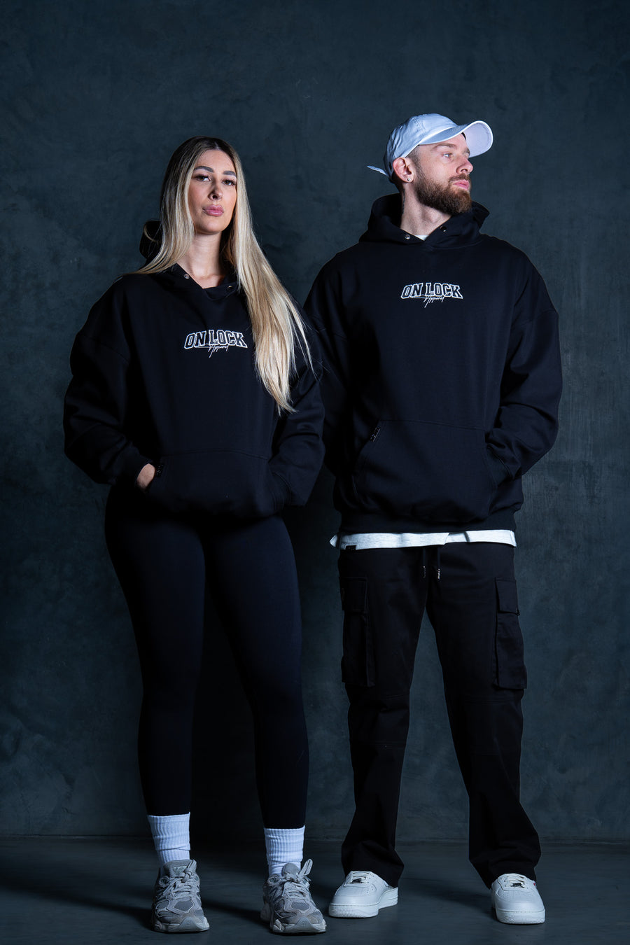 MONOLITH HOODIE - BLACK ON BLACK