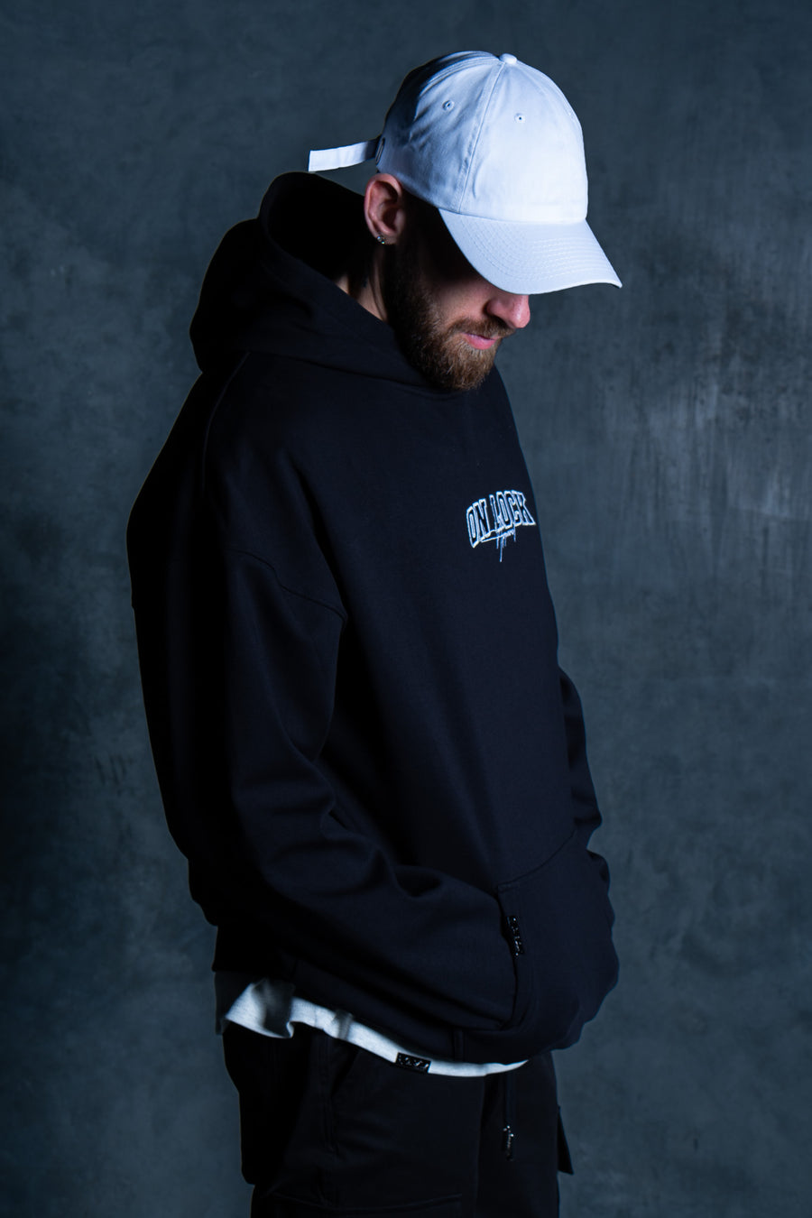 MONOLITH HOODIE - BLACK ON BLACK