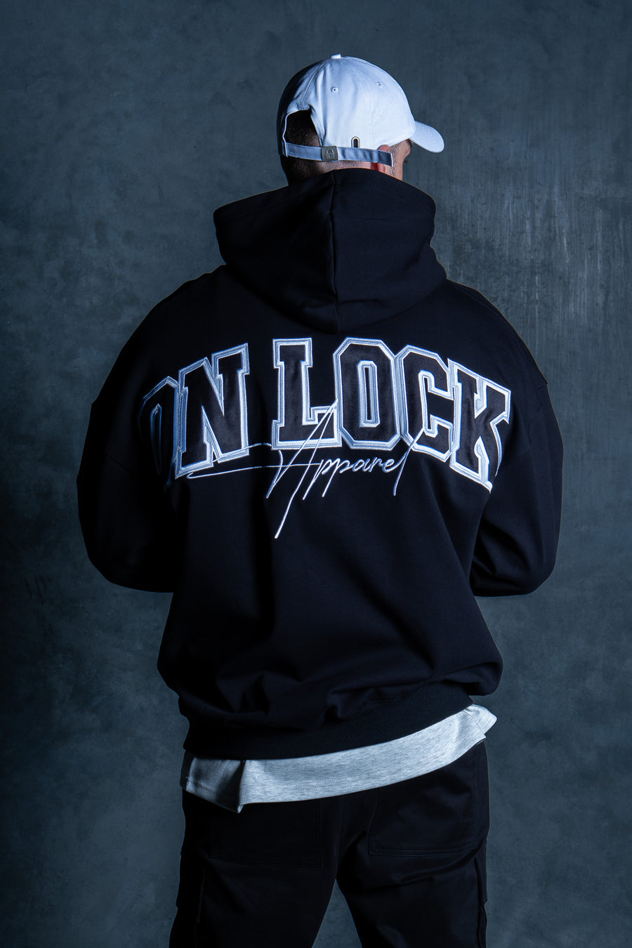 MONOLITH HOODIE - BLACK ON BLACK