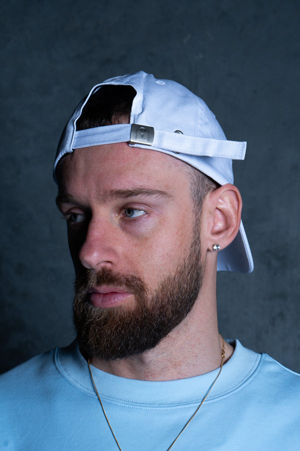 INITIAL STRAP BACK - WHITE