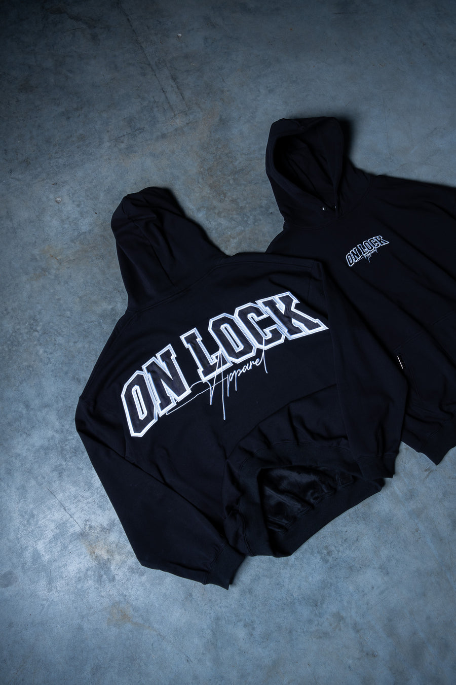MONOLITH HOODIE - BLACK ON BLACK