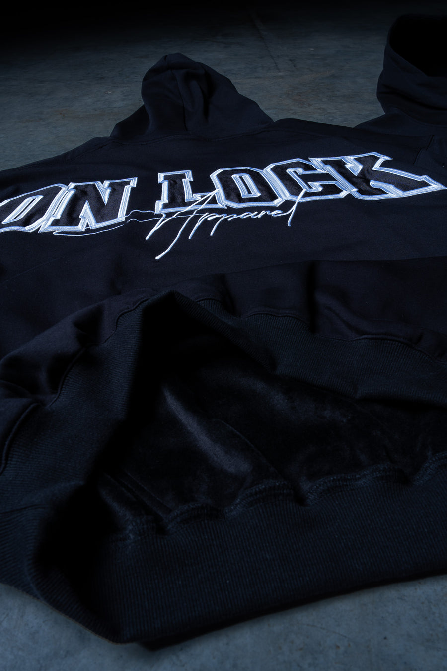 MONOLITH HOODIE - BLACK ON BLACK