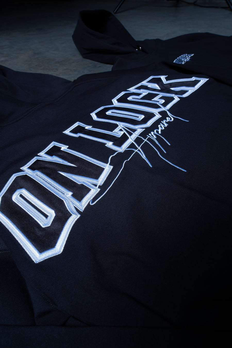 MONOLITH HOODIE - BLACK ON BLACK