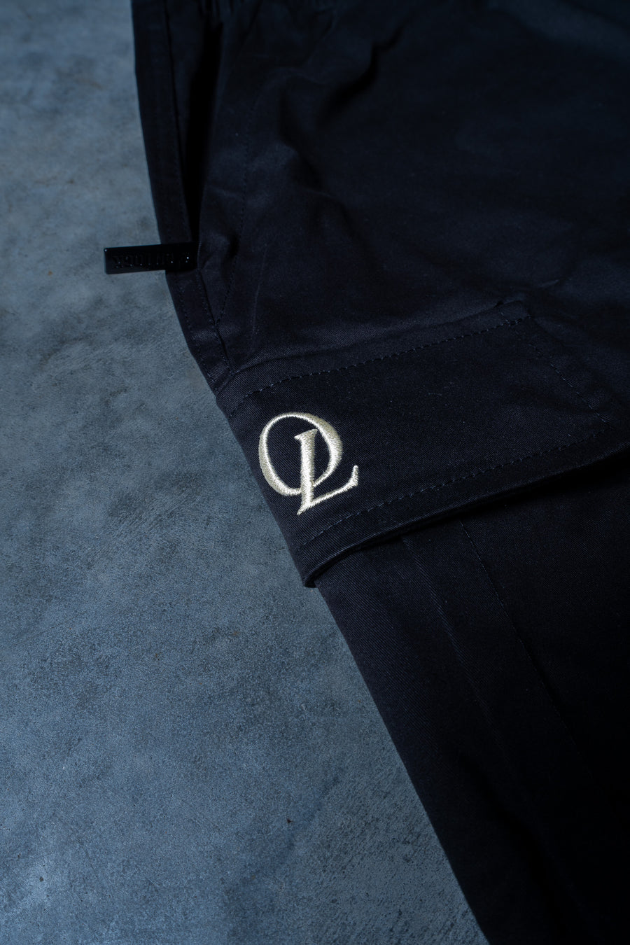 Initial Cargos in Black by On Lock Apparel, additional view 8