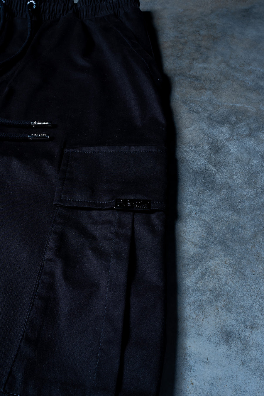 Initial Cargos in Black by On Lock Apparel, additional view 15
