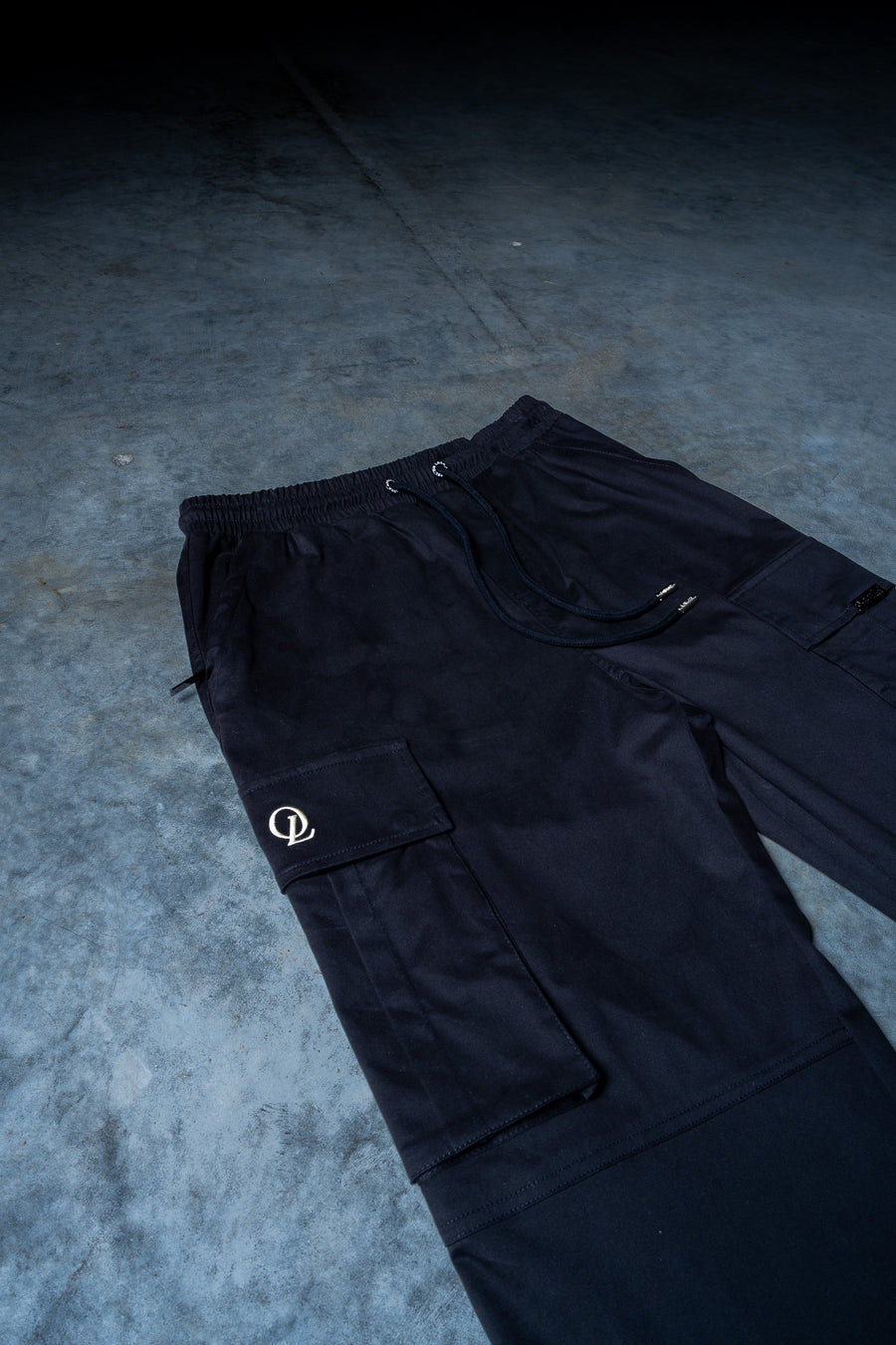 Initial Cargos in Black by On Lock Apparel, additional view 16