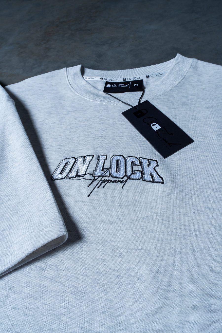 MONOLITH TEE - MARLE GREY
