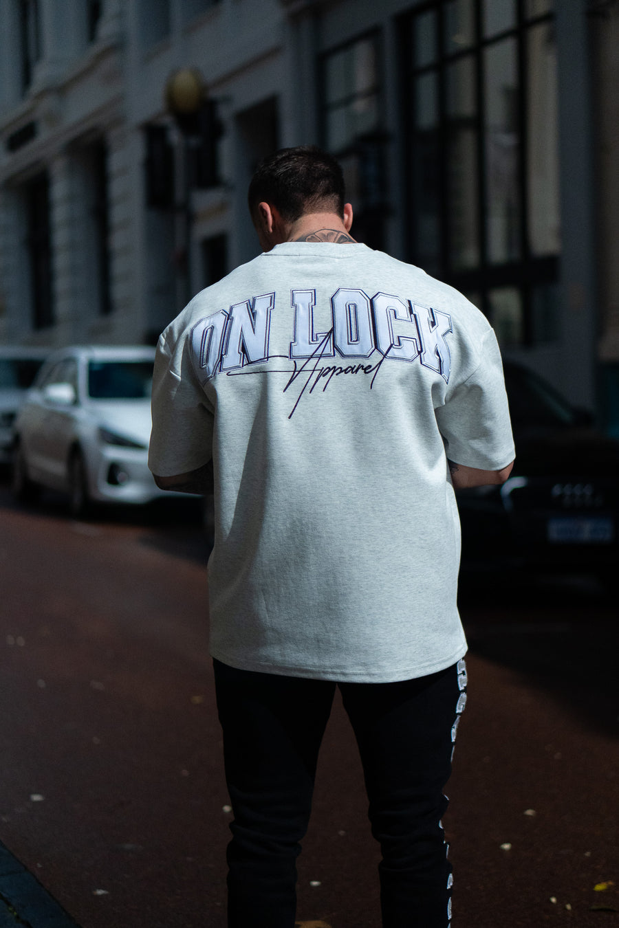 MONOLITH TEE - MARLE GREY