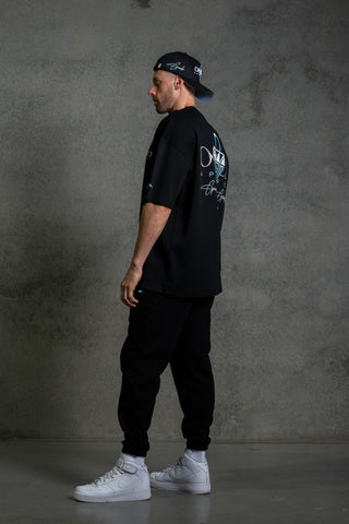 GRATEFUL TEE - PITCH BLACK