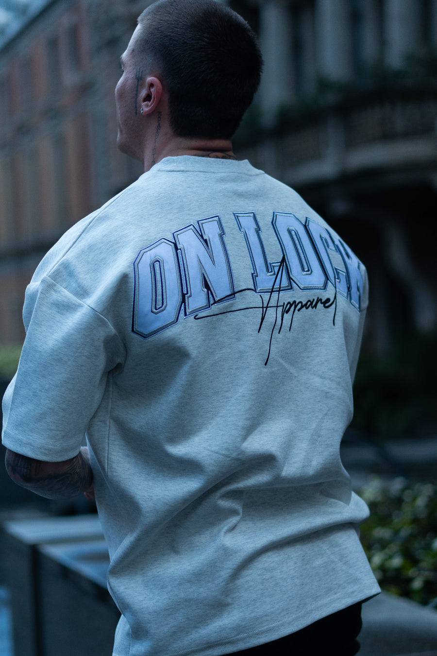 MONOLITH TEE - MARLE GREY