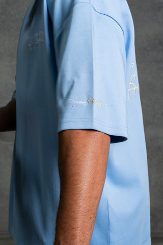 GRATEFUL TEE - SKY BLUE