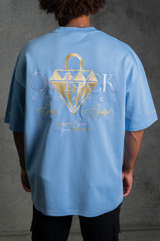 GRATEFUL TEE - SKY BLUE