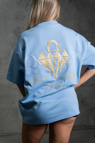 GRATEFUL TEE - SKY BLUE