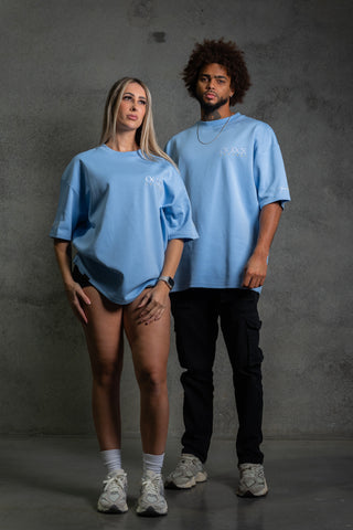 GRATEFUL TEE - SKY BLUE