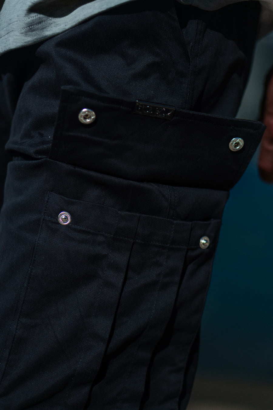 Initial Cargos in Black by On Lock Apparel, additional view 20
