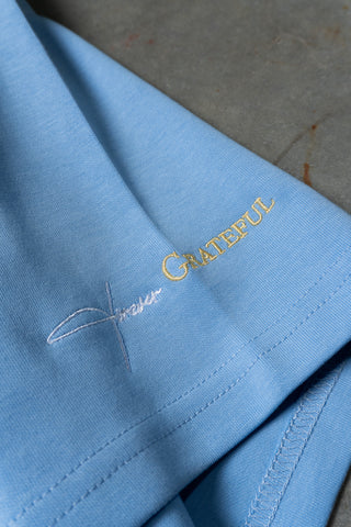 GRATEFUL TEE - SKY BLUE