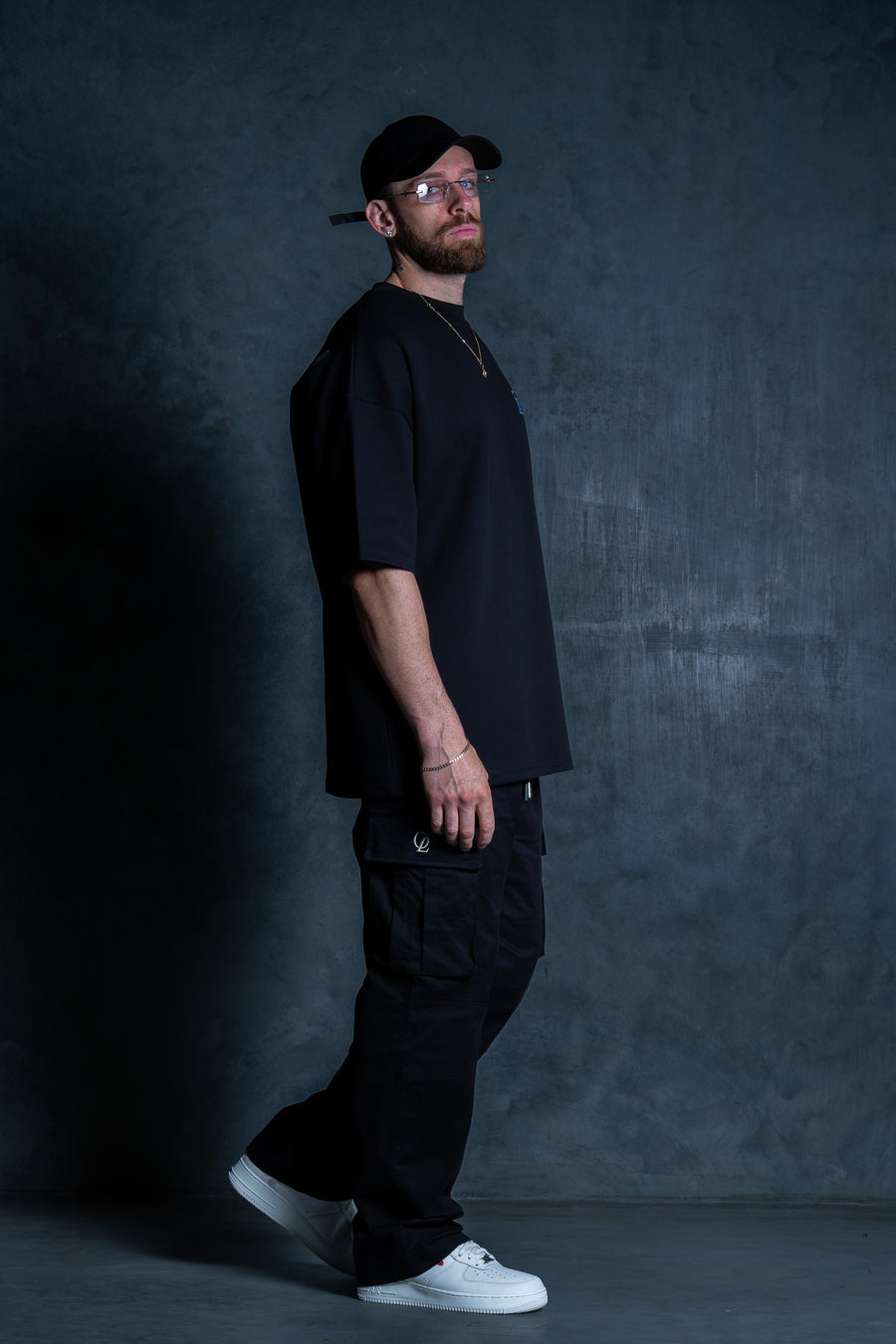 SIGNATURE TEE - BLACK