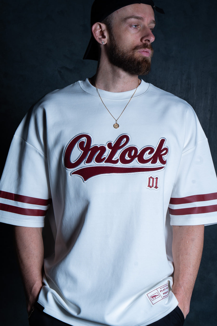 PYP JERSEY - WHITE ft. BLOOD RED