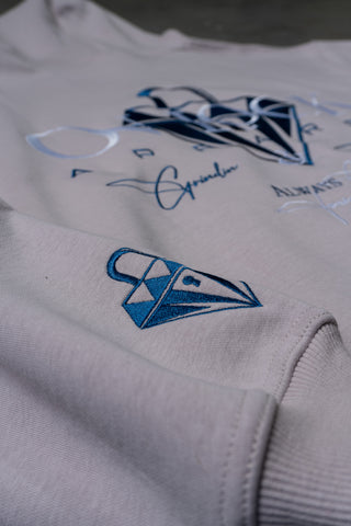 GRATEFUL HOODIE - ELUSION GREY