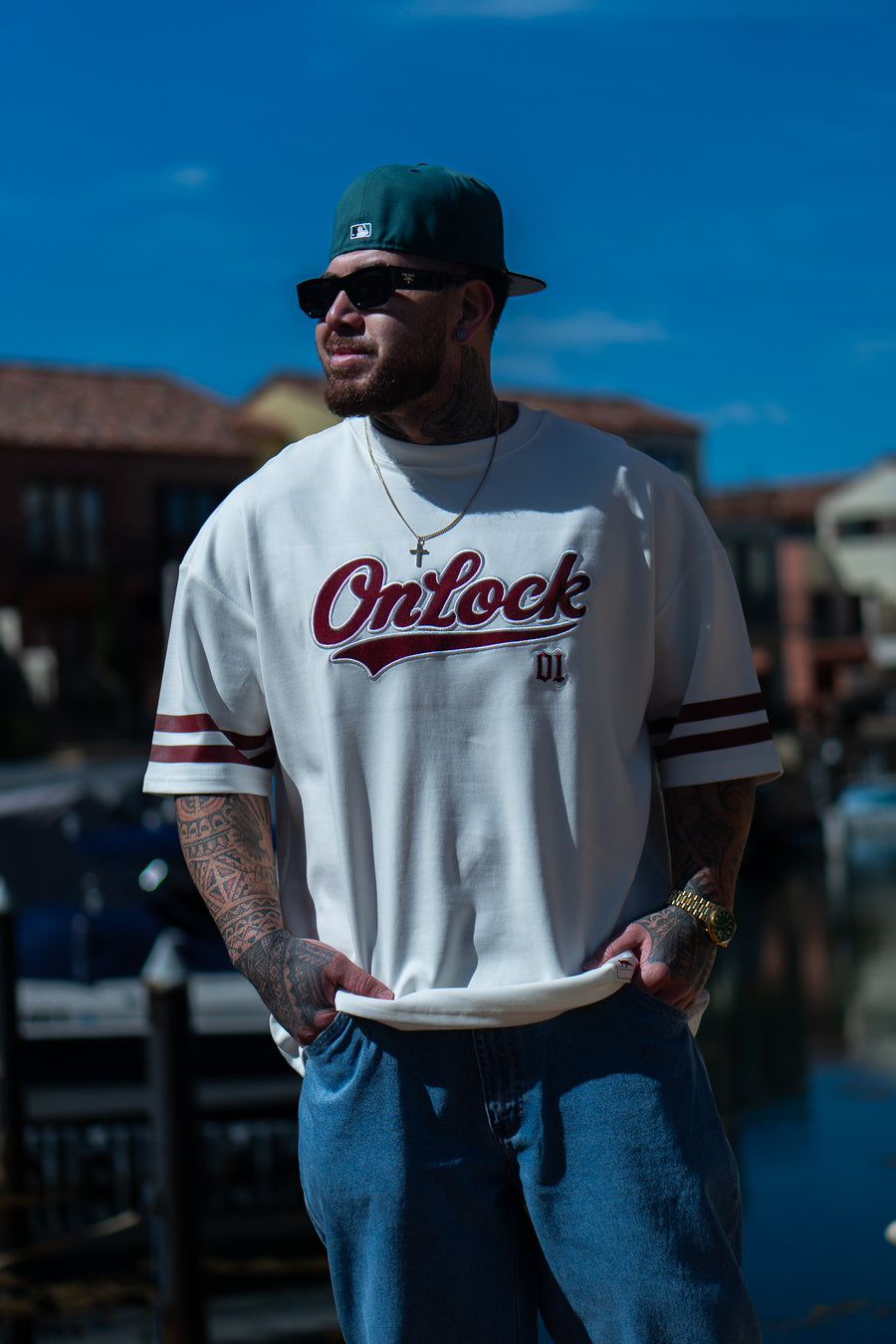PYP JERSEY - WHITE ft. BLOOD RED