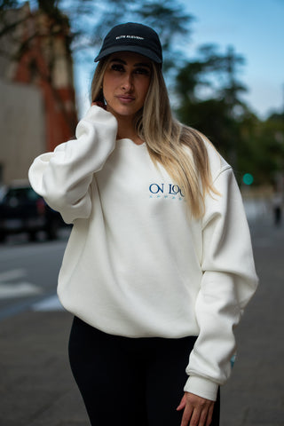 GRATEFUL PULLOVER - SOFT WHITE