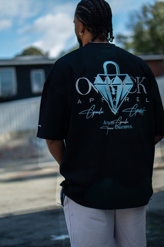 GRATEFUL TEE - PITCH BLACK