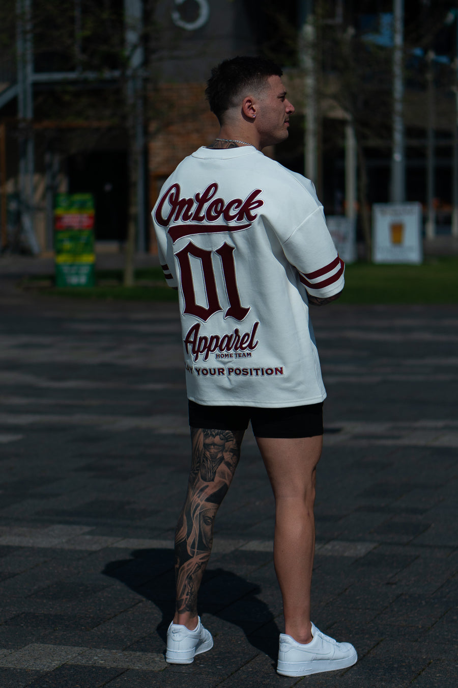 PYP JERSEY - WHITE ft. BLOOD RED