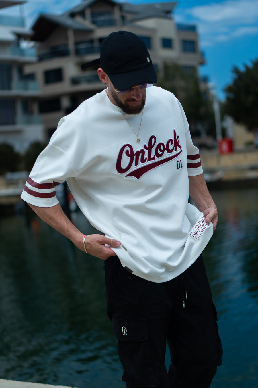 PYP JERSEY - WHITE ft. BLOOD RED