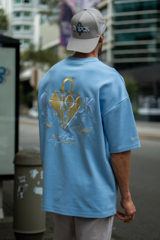 GRATEFUL TEE - SKY BLUE