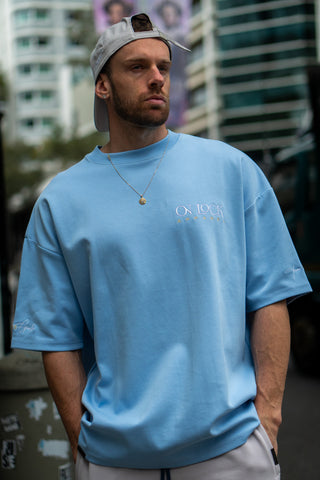 GRATEFUL TEE - SKY BLUE