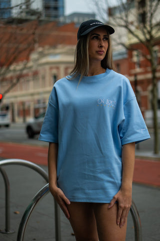 GRATEFUL TEE - SKY BLUE