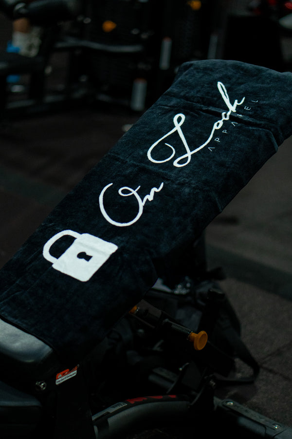 GYM TOWEL - BLACK