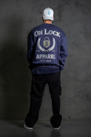 DAY ONES PULLOVER - NAVY