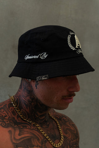 AUTHENTICITY AFFILIATION BUCKET - PITCH BLACK - #HEADWEAROn Lock Apparel
