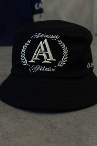 AUTHENTICITY AFFILIATION BUCKET - PITCH BLACK - #HEADWEAROn Lock Apparel