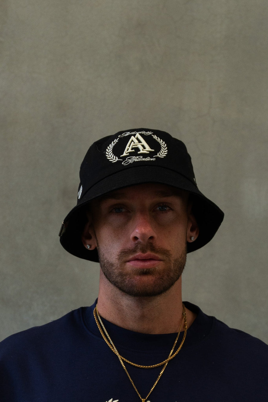 AUTHENTICITY AFFILIATION BUCKET - PITCH BLACK - On Lock Apparel Default Title HEADWEAR
