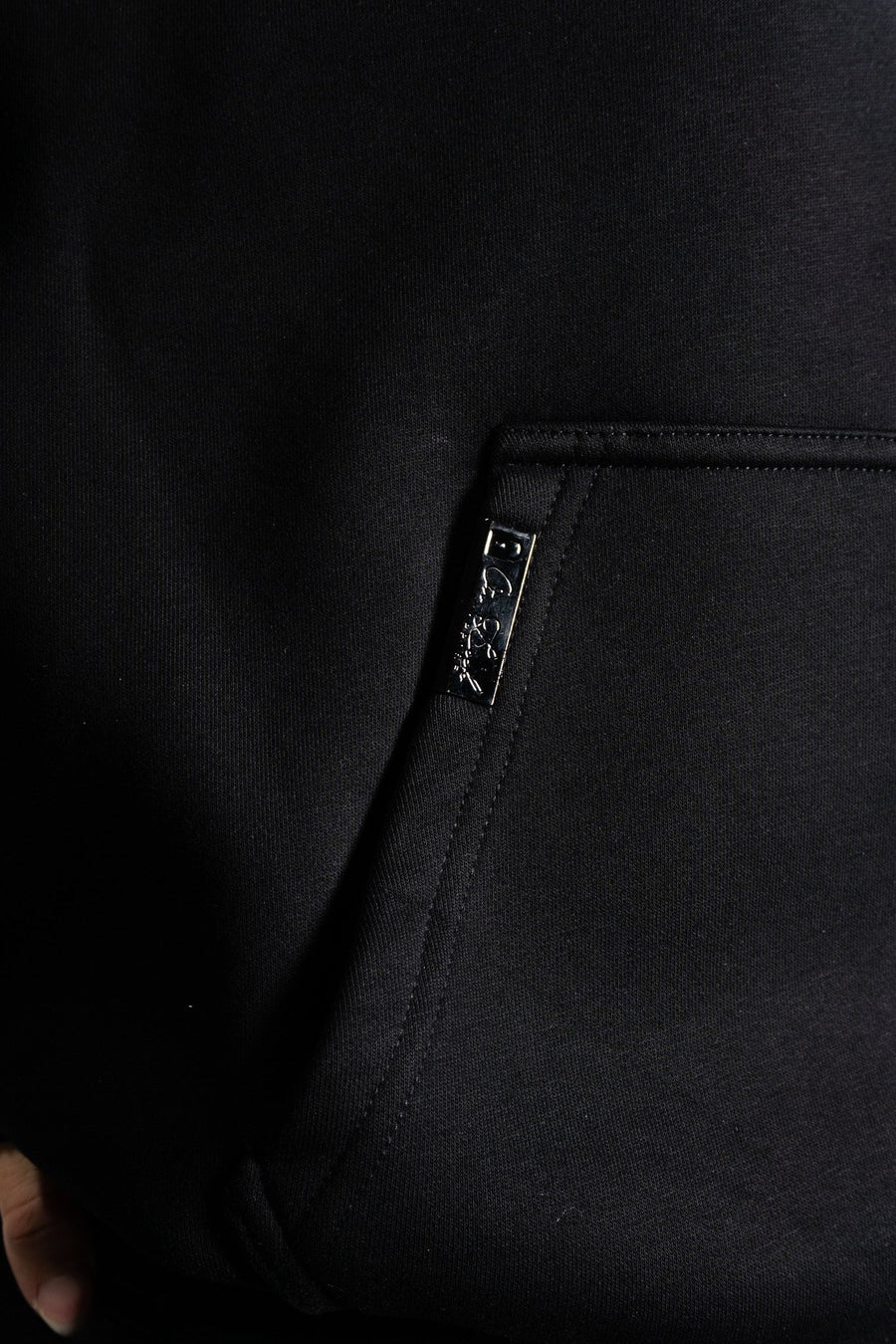 AUTHENTICITY AFFILIATION HOODIE - PITCH BLACK - On Lock Apparel XS HOODIES