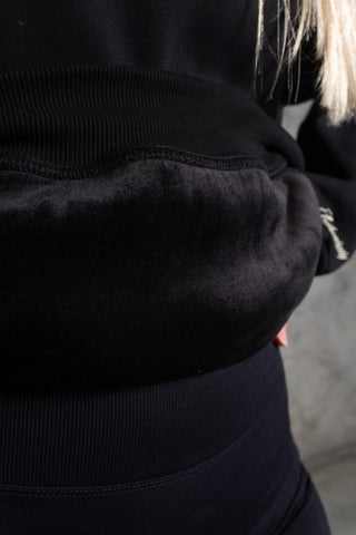 AUTHENTICITY AFFILIATION HOODIE - PITCH BLACK - On Lock Apparel XS HOODIES