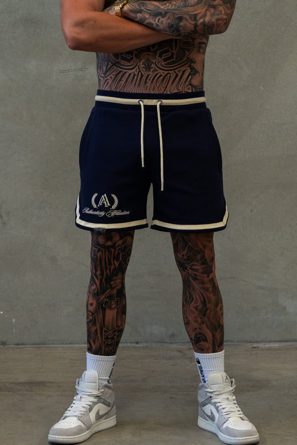 AUTHENTICITY AFFILIATION SHORTS - MIDNIGHT BLUE