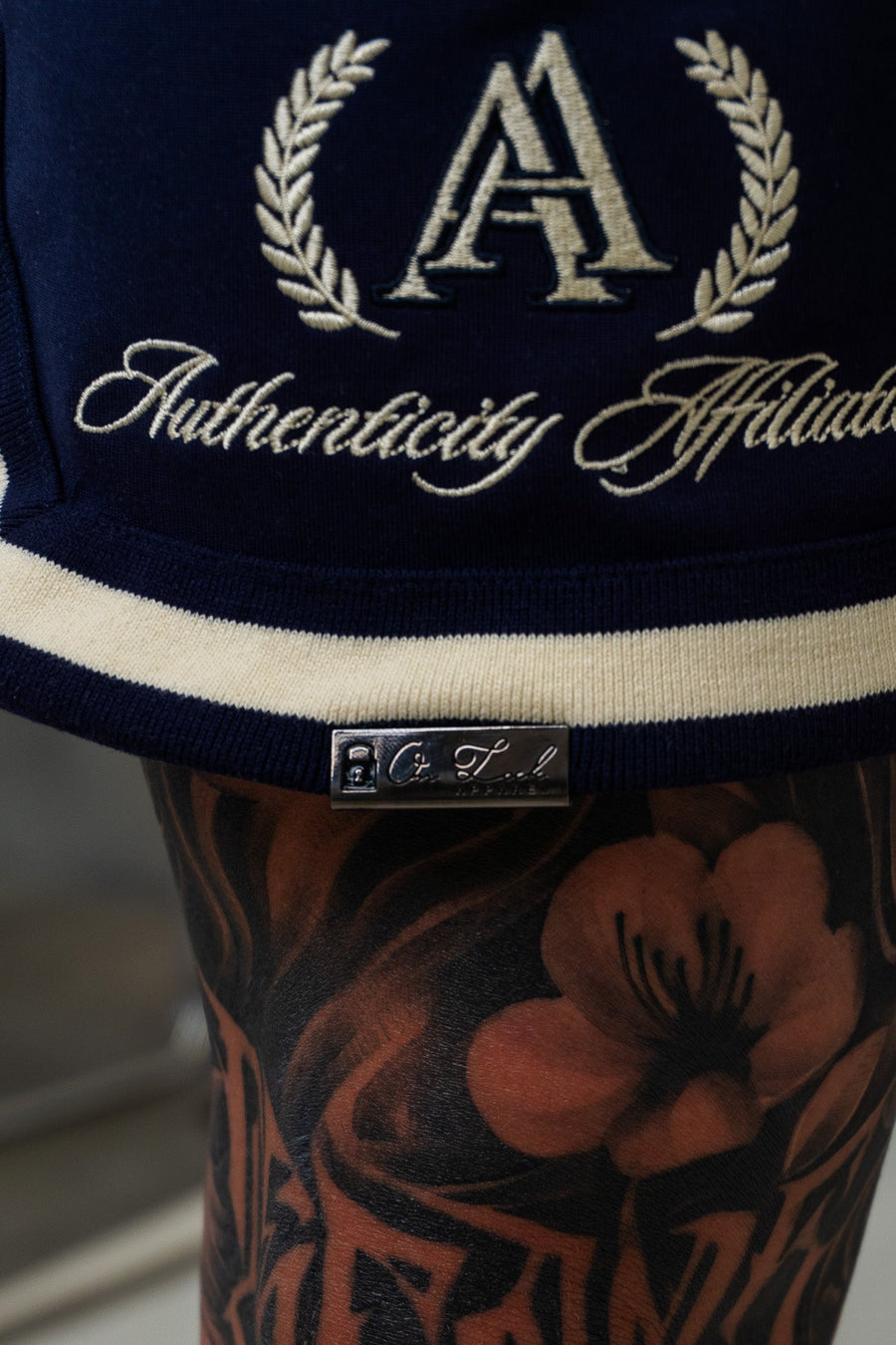 AUTHENTICITY AFFILIATION SHORTS - MIDNIGHT BLUE - On Lock Apparel XS SHORTS