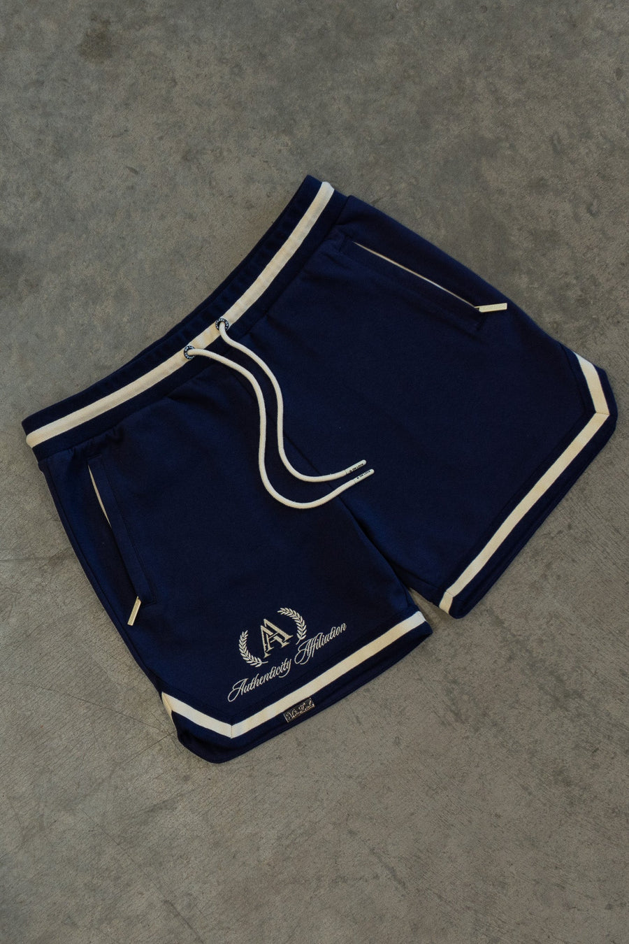 AUTHENTICITY AFFILIATION SHORTS - MIDNIGHT BLUE - On Lock Apparel XS SHORTS