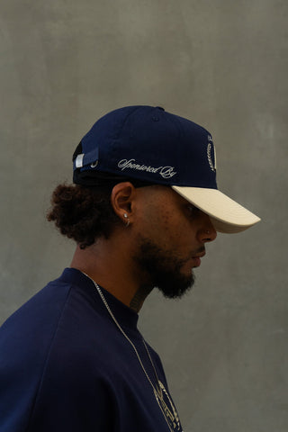 AUTHENTICITY AFFILIATION STRAP BACK - MIDNIGHT BLUE - #HEADWEAROn Lock Apparel