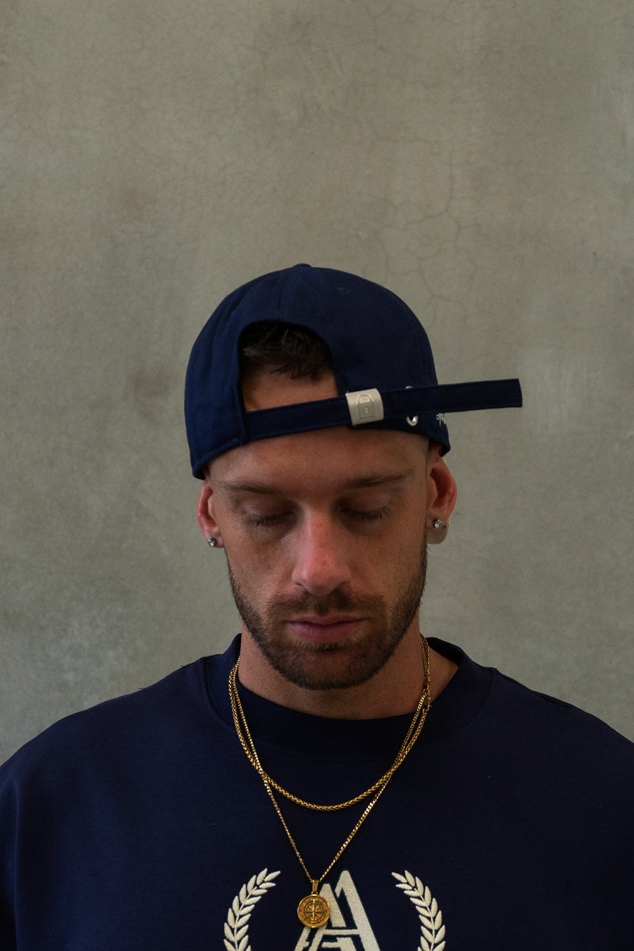 AUTHENTICITY AFFILIATION STRAP BACK - MIDNIGHT BLUE - On Lock Apparel Default Title HEADWEAR