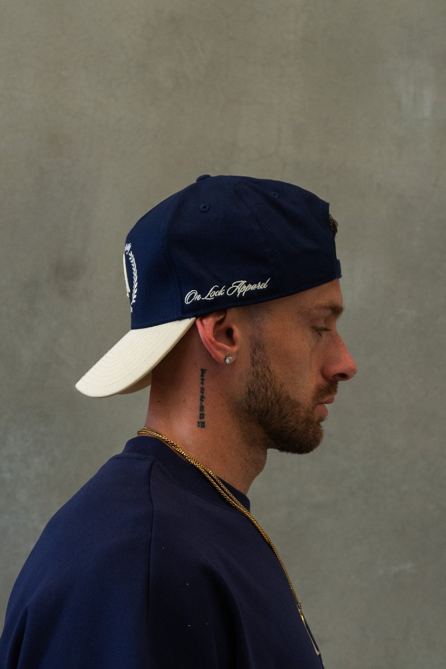 AUTHENTICITY AFFILIATION STRAP BACK - MIDNIGHT BLUE - On Lock Apparel Default Title HEADWEAR